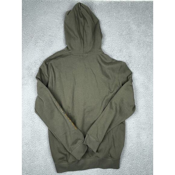 NWT True Religion Unisex True Block Full Zip Hoodie Large Kalamata Green Outdoor - Picture 4 of 15